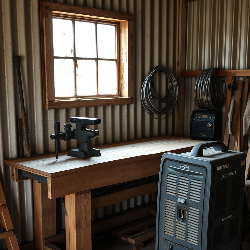 Farm workshop, Swartland