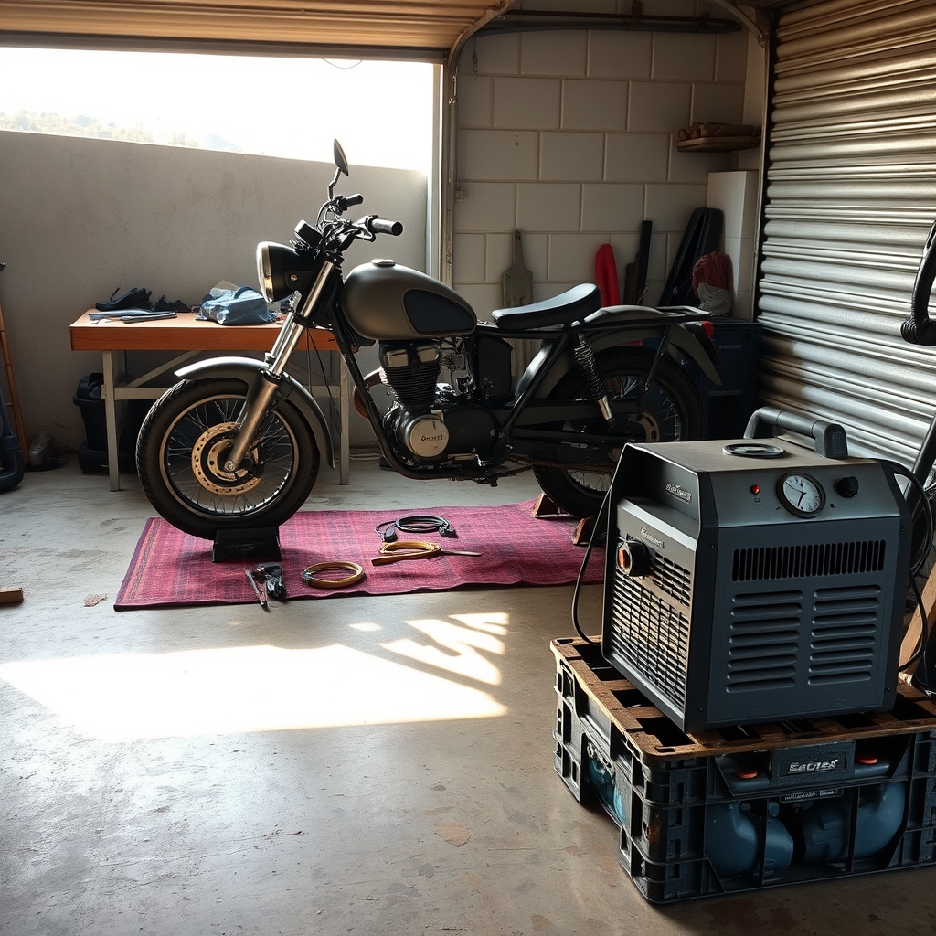 Home garage, Sunday
