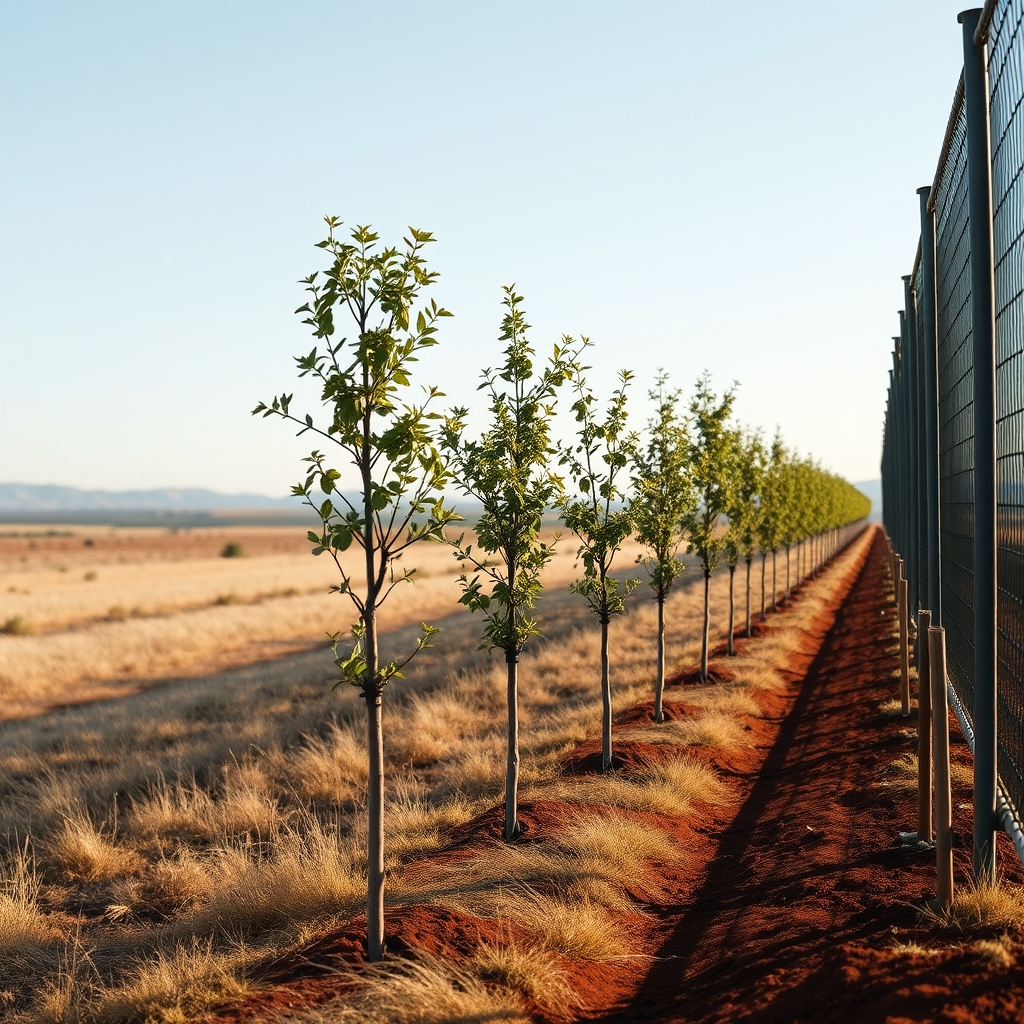 Windbreaks on Extension 24