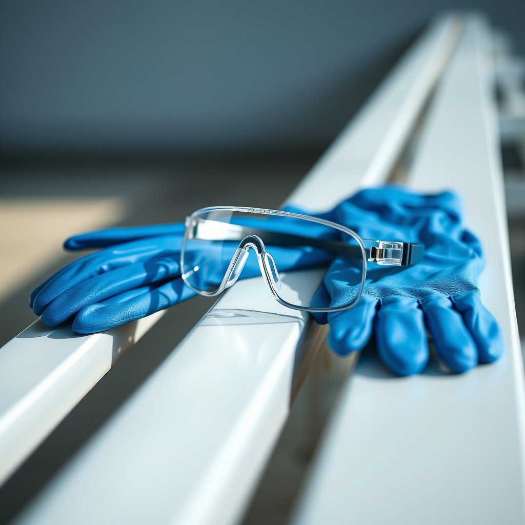 Gloves, coats, eye protection