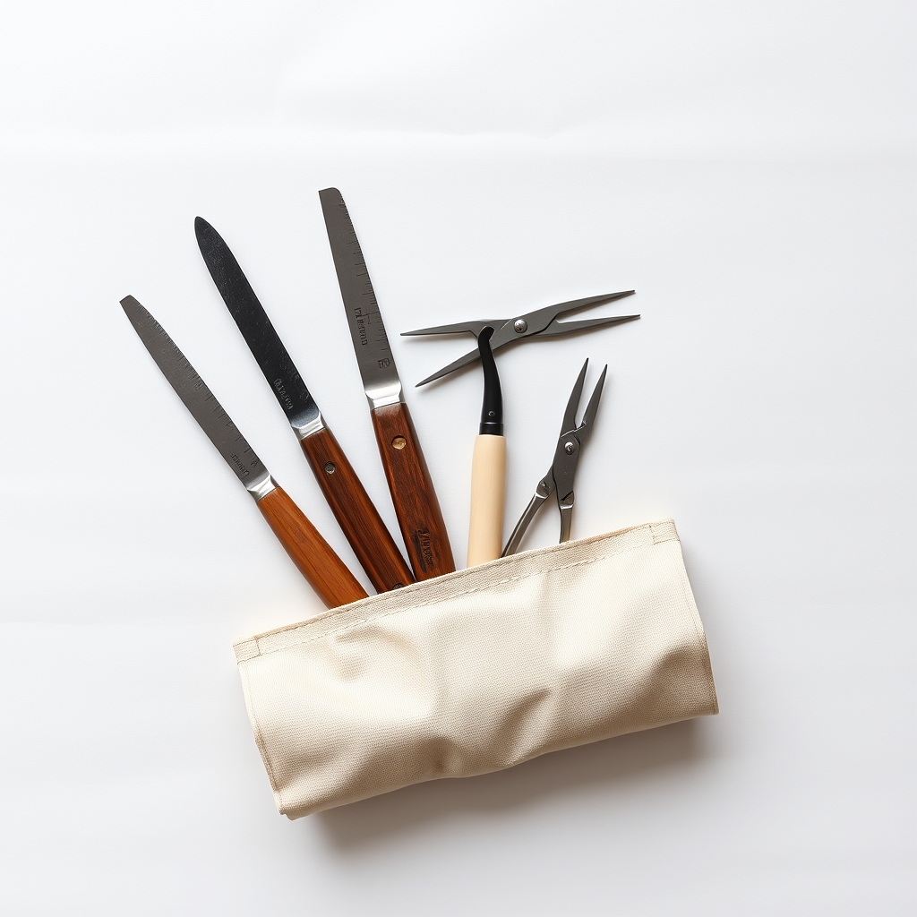 Bodkins, awls and small tools