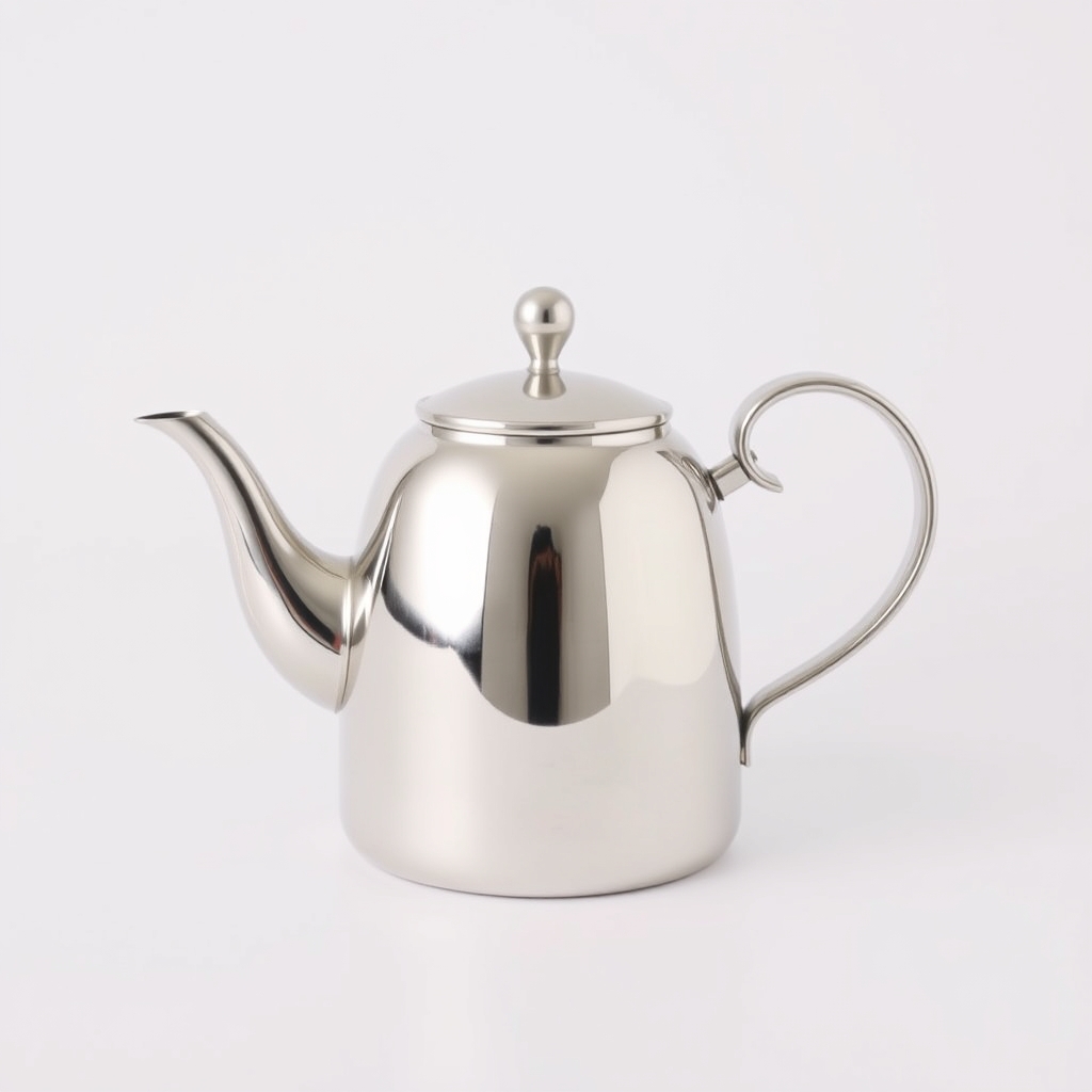 Silver-plate tea and coffee service