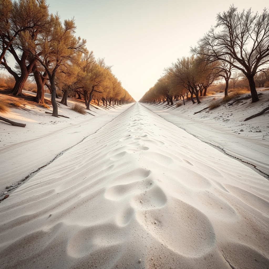 Sundays River drift — 12 km of sand