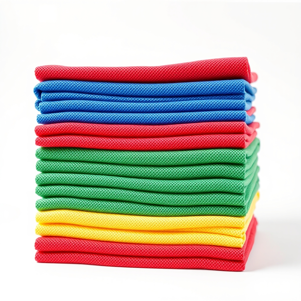 Colour-Coded Microfibre Pack, 40