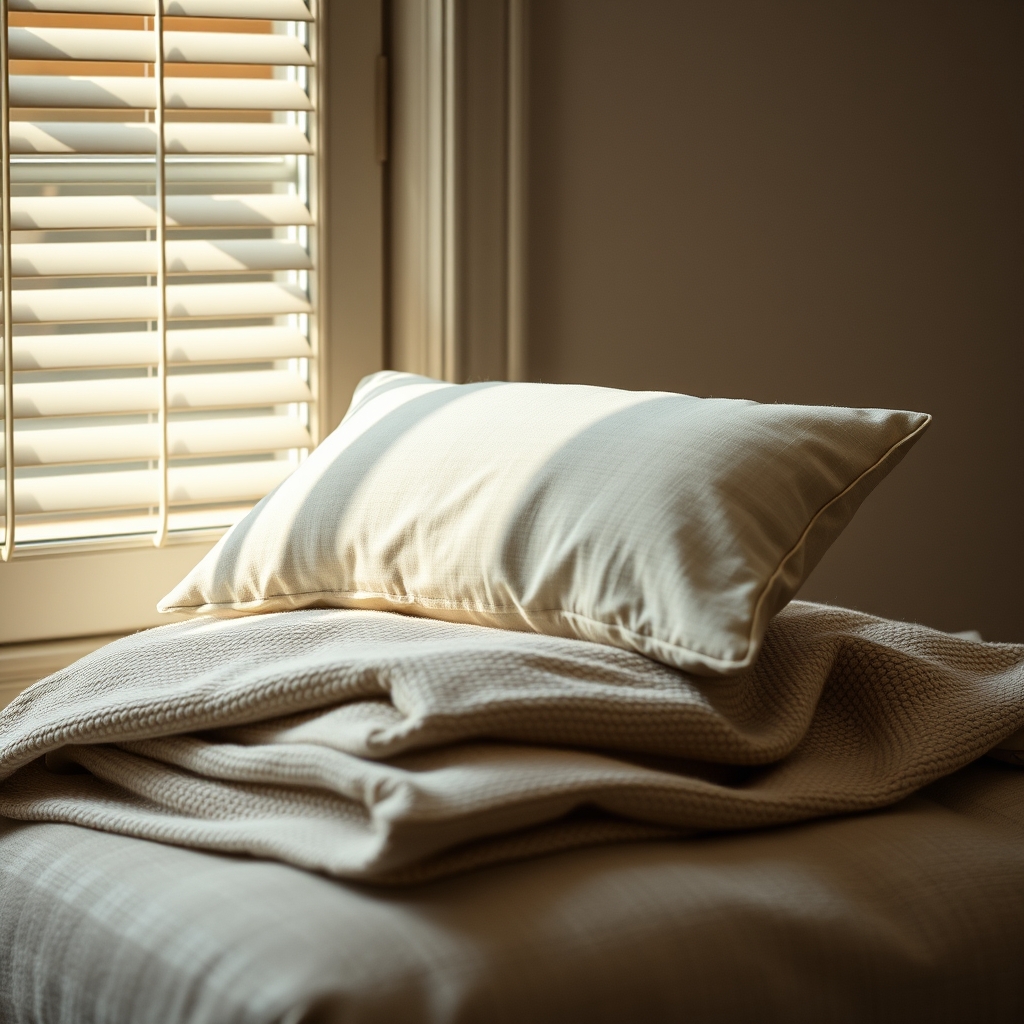 Restorative — bolster and blanket