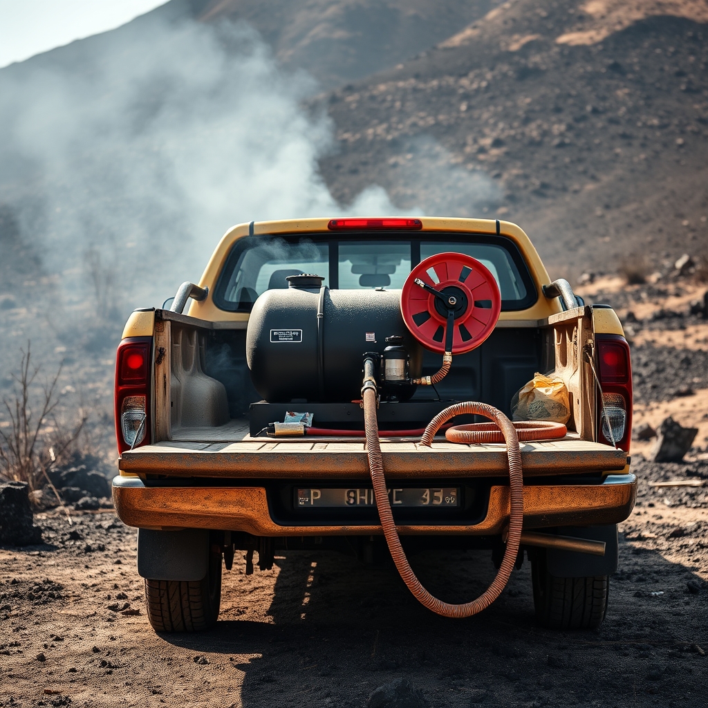 600 litres up a two-track