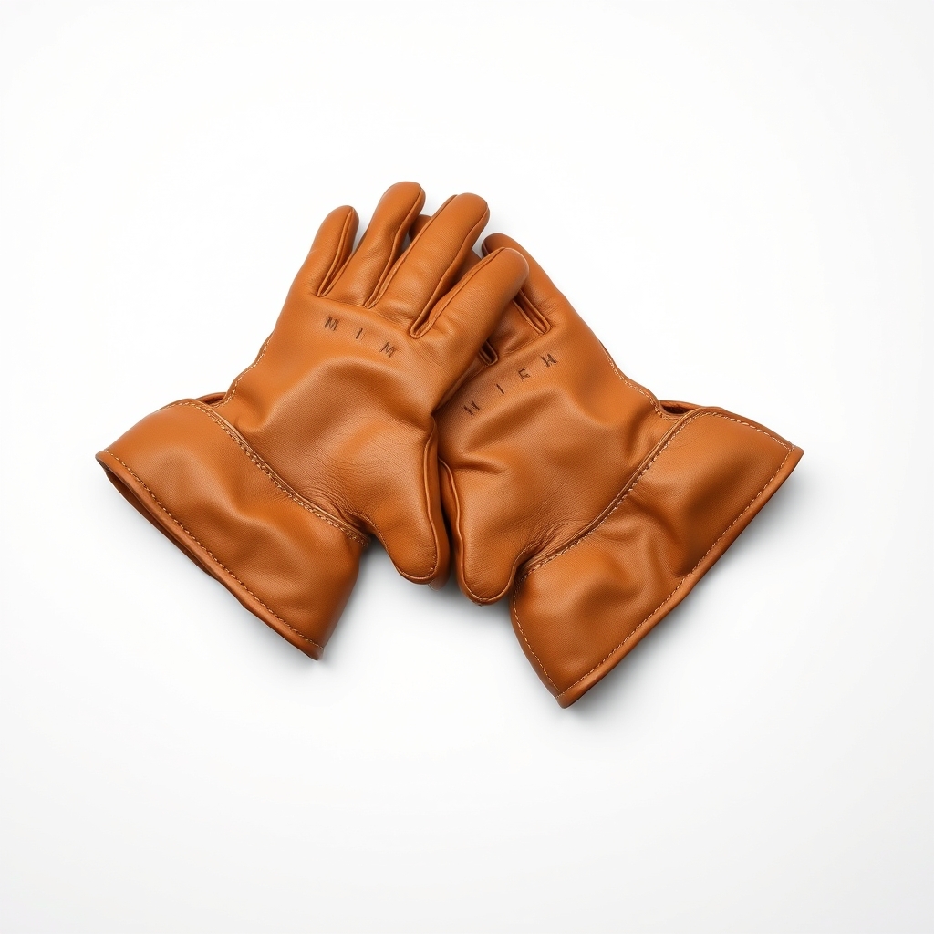 Leather gauntlets