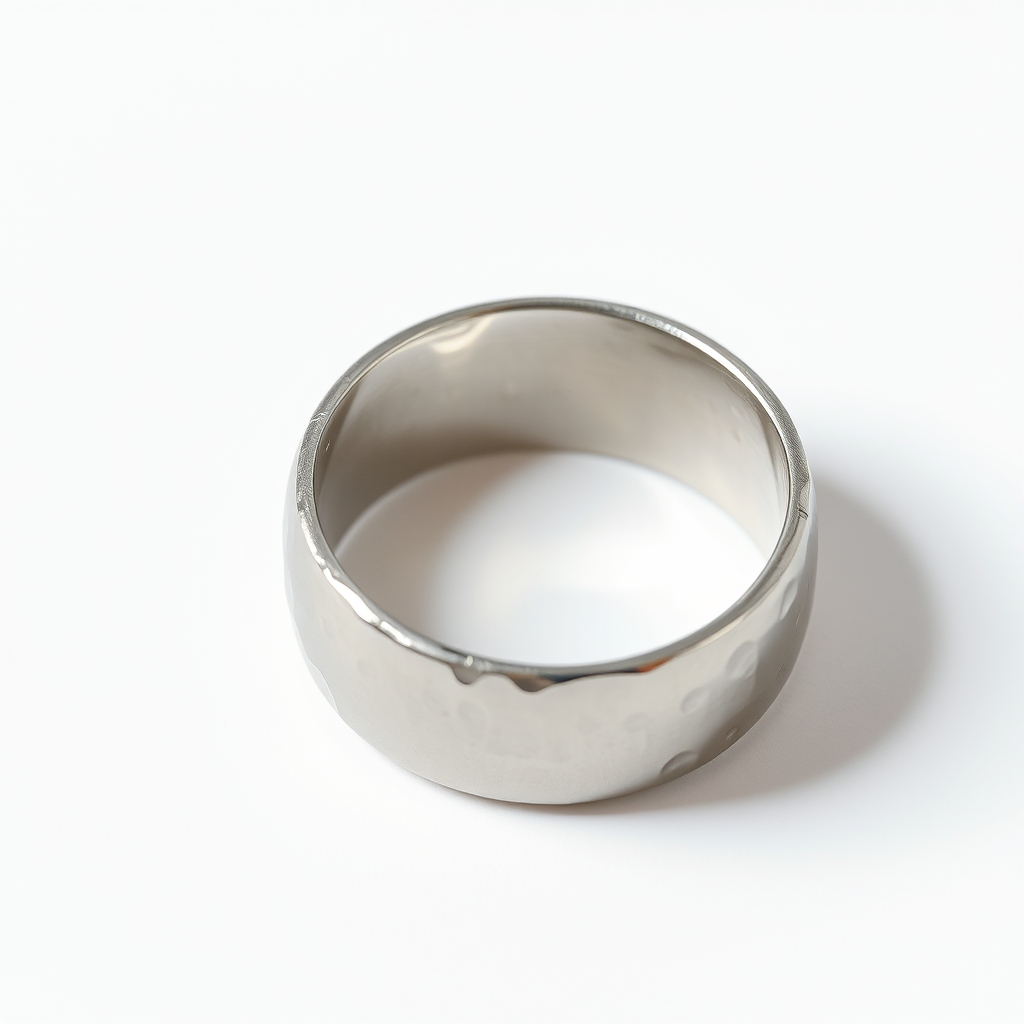 Wide Hammered Band
