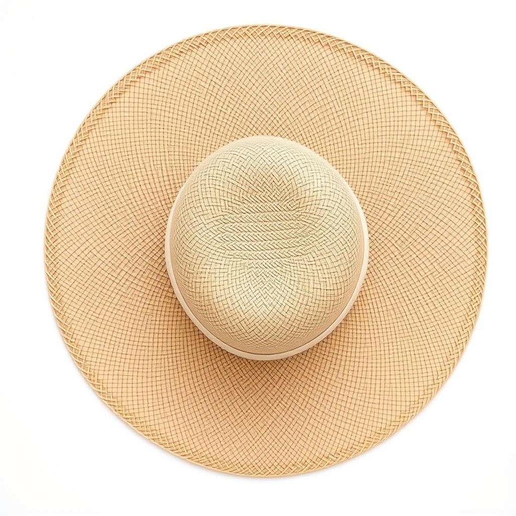 Raffia Wide-brim Hat