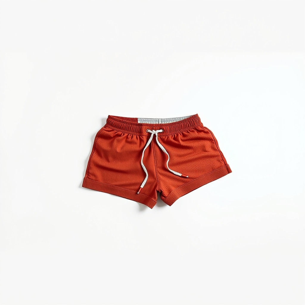 Ribbed Swim Short