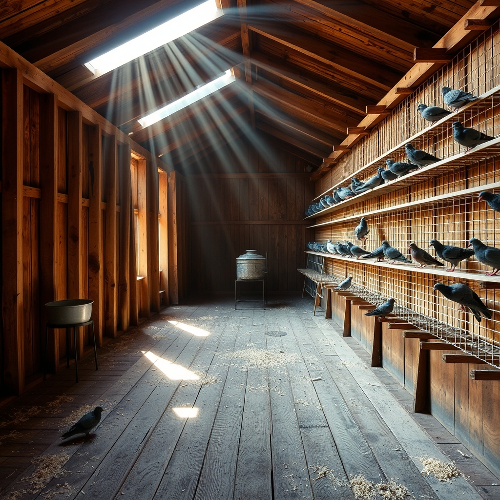 The loft · dry, north-east facing