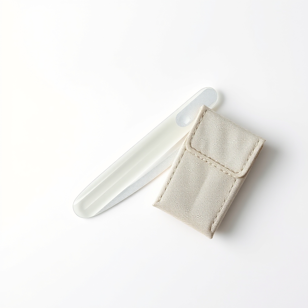 Glass File & Linen Sleeve