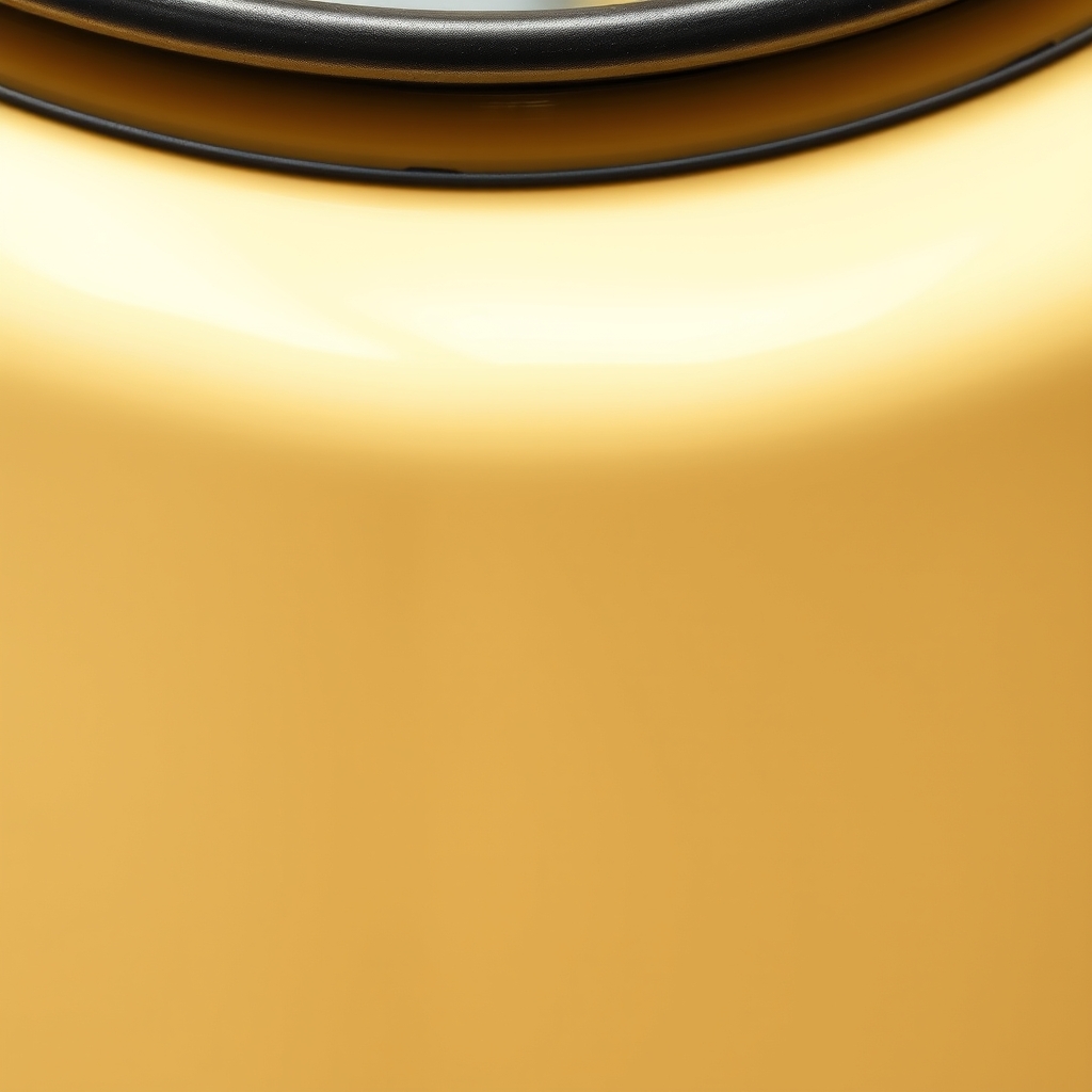 Cream — warm, with a navy rim