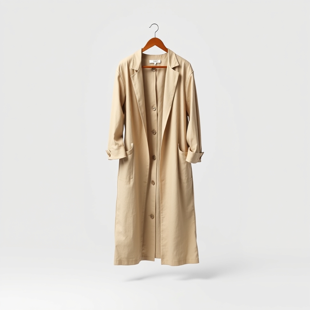 Oatmeal Linen Coat