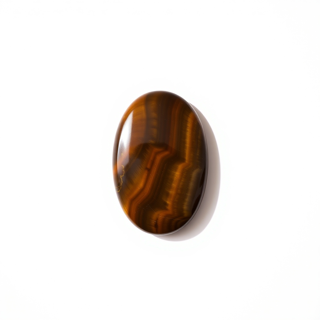 Tiger's Eye Palm Stone
