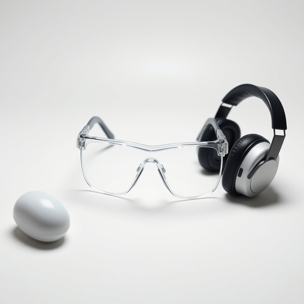 Clear Wraparound Safety Goggles