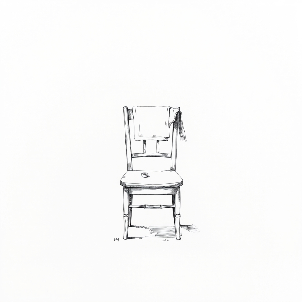 Study of a Chair and Cloth