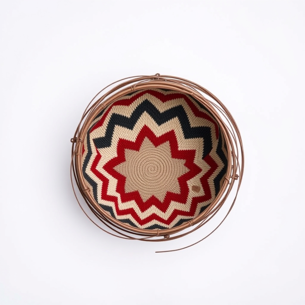 Deep Wire Bowl, Zigzag
