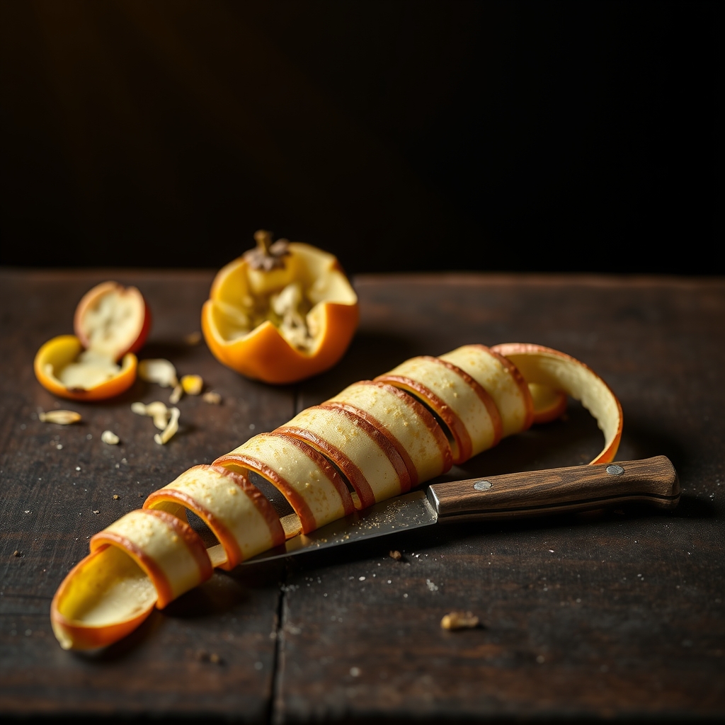 Naartjie peel off the January fruit