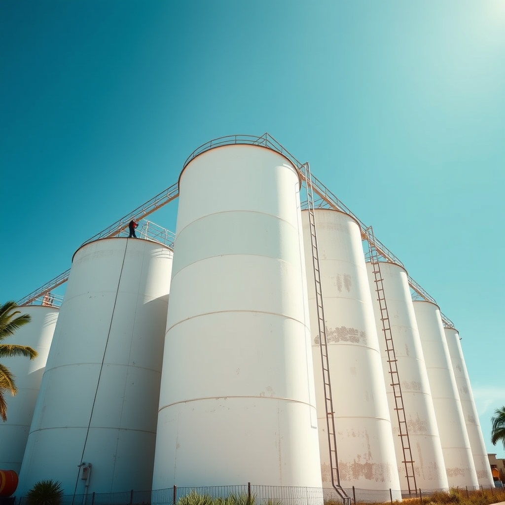 Alumina silos, Richards Bay