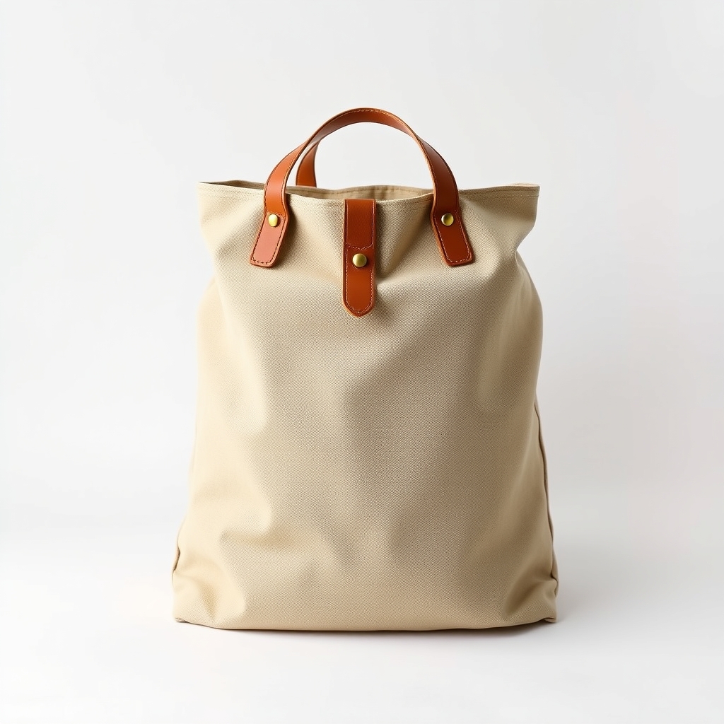Canvas blanket bag