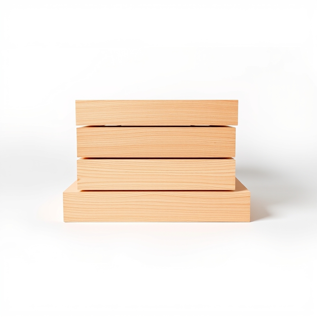 Saligna Shelf Boards, Set of Four
