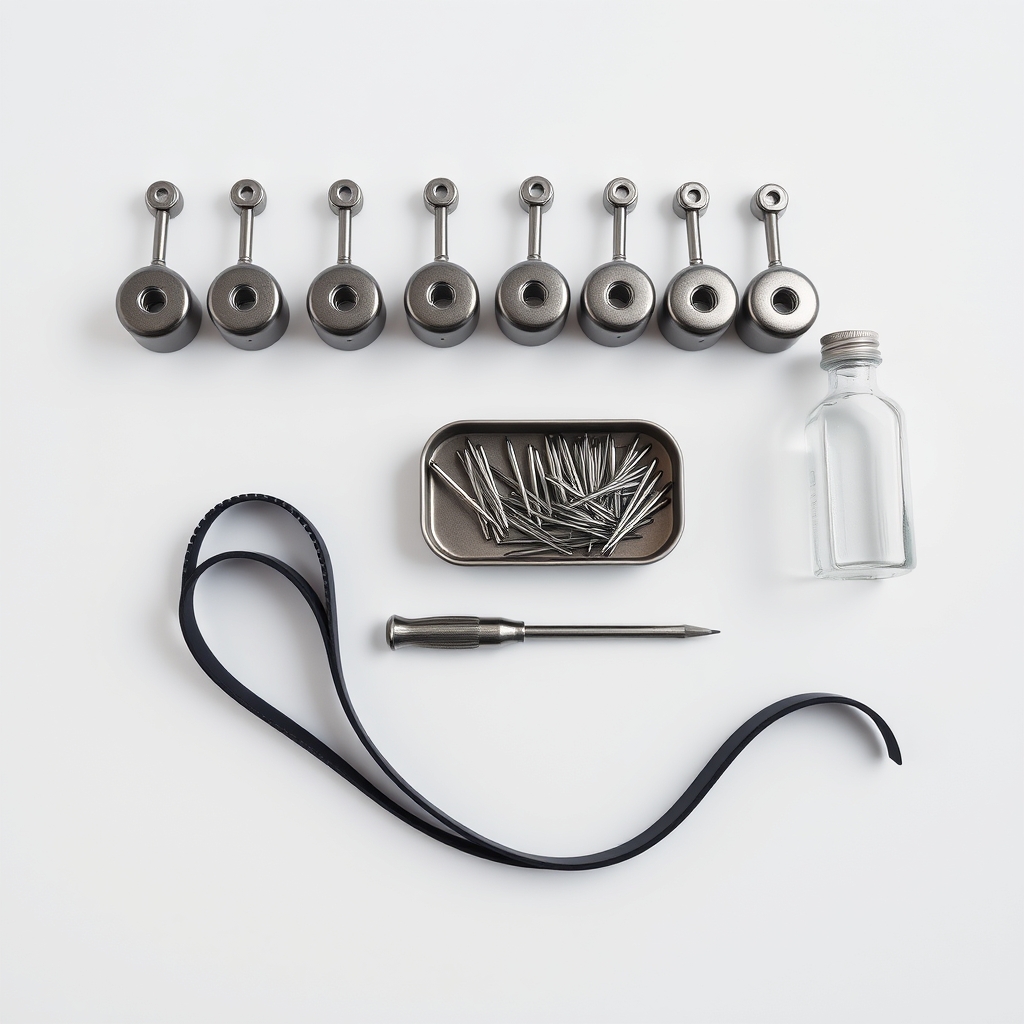 Bobbin, needle and belt kit