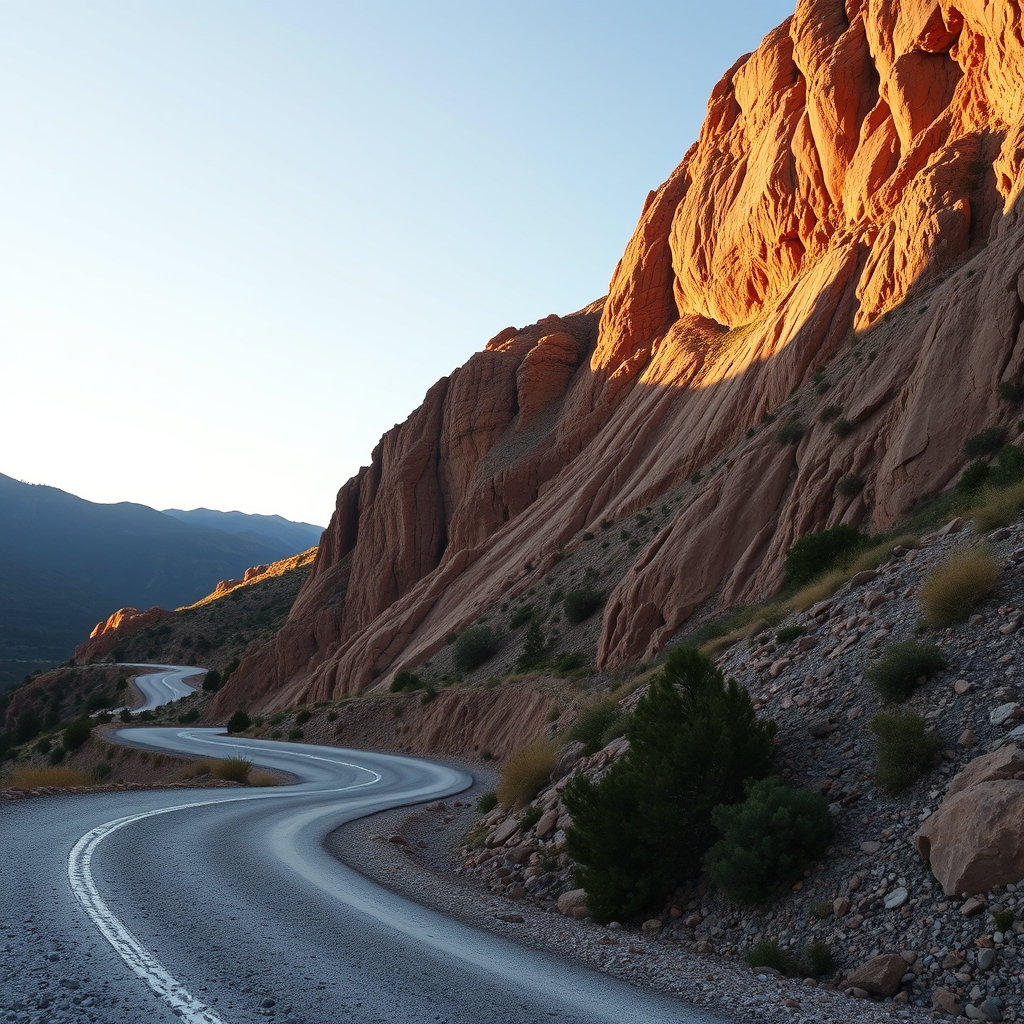 12 March — Ouberg Pass before sunrise