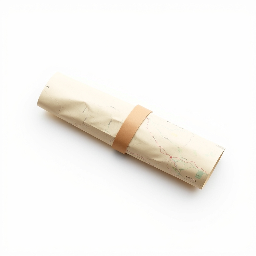 Karoo Loop, folded sheet
