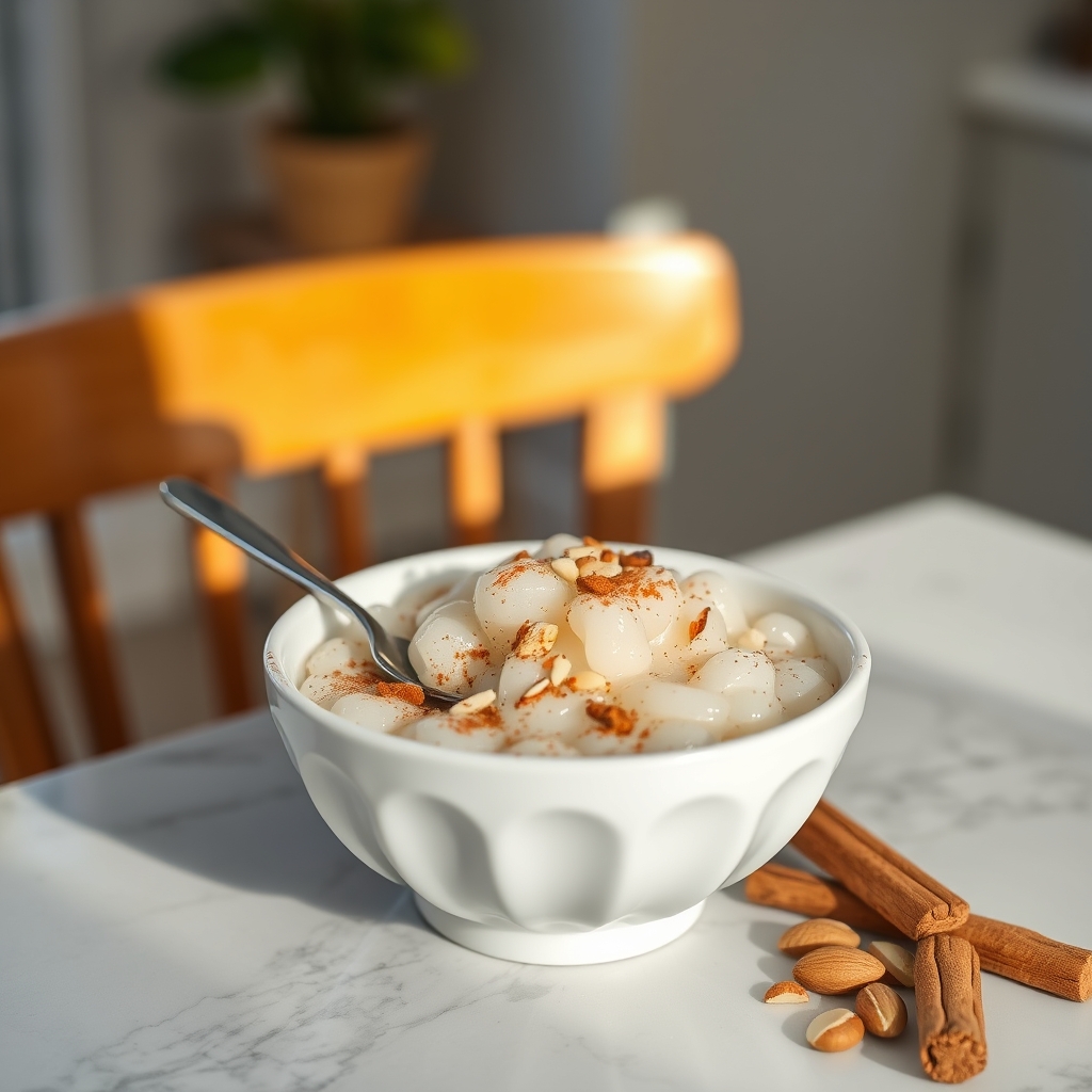 Sago pudding — R28