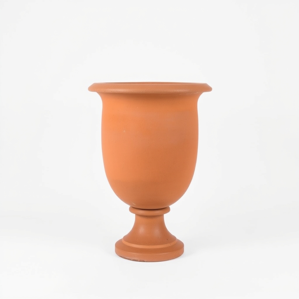 Footed urn