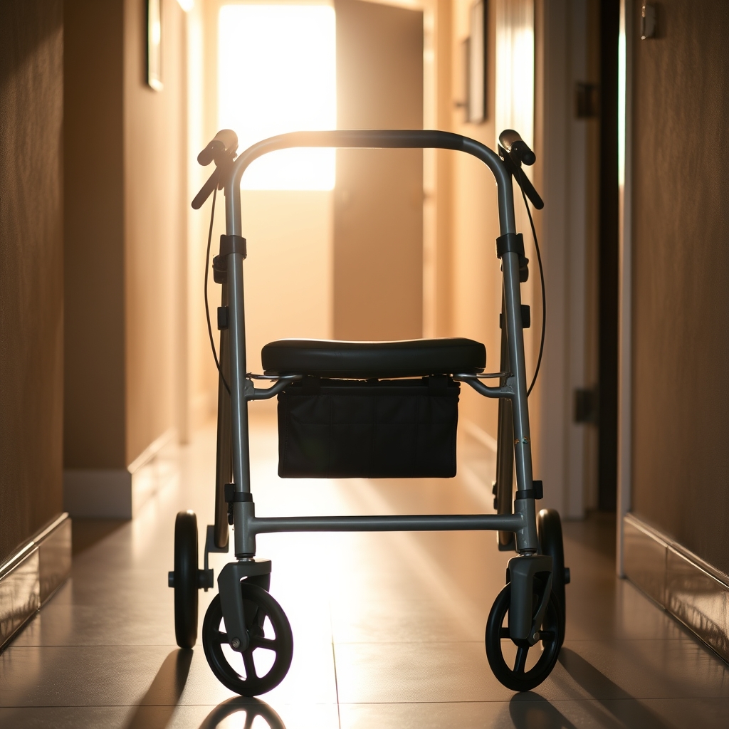 Walkers and rollators
