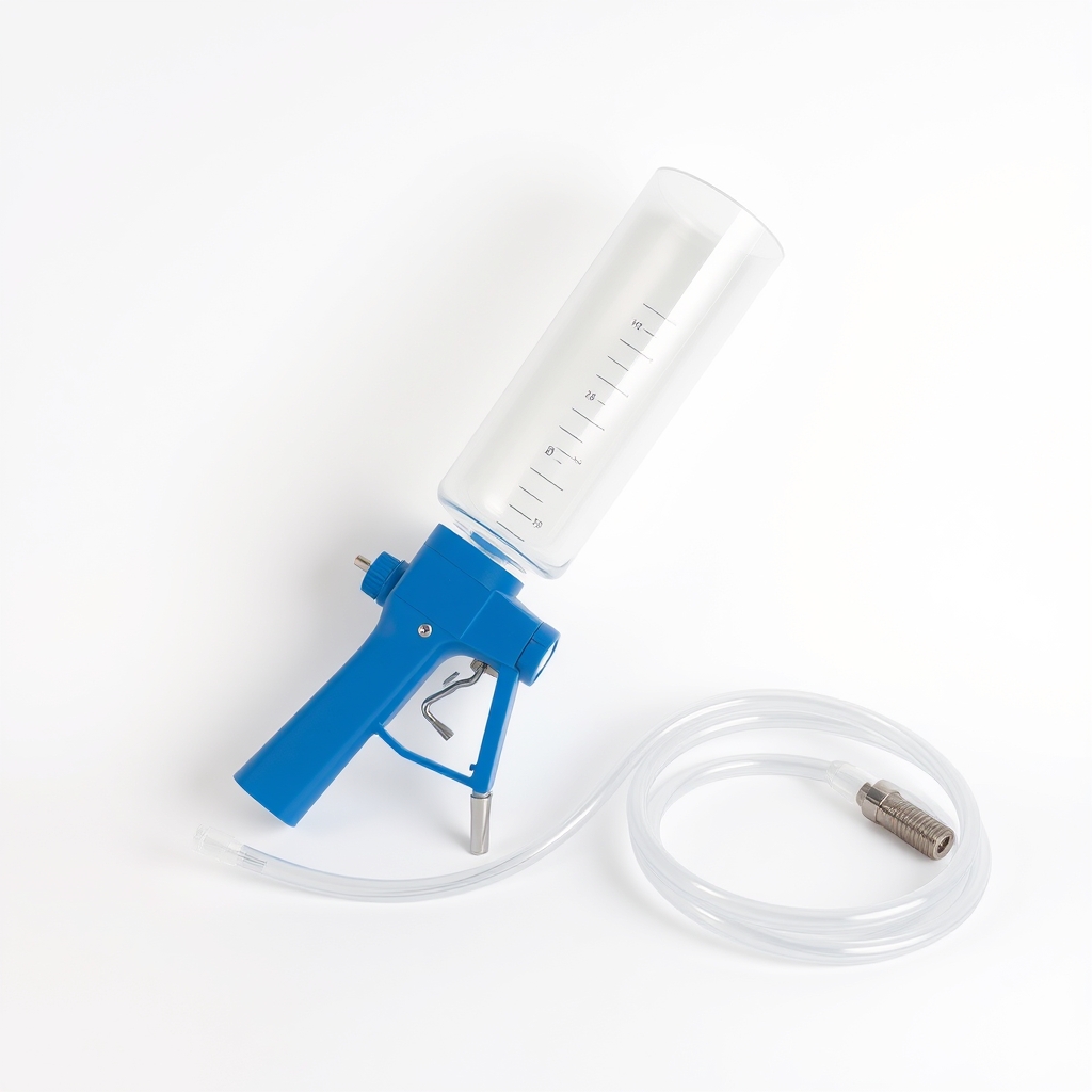 Automatic drenching gun