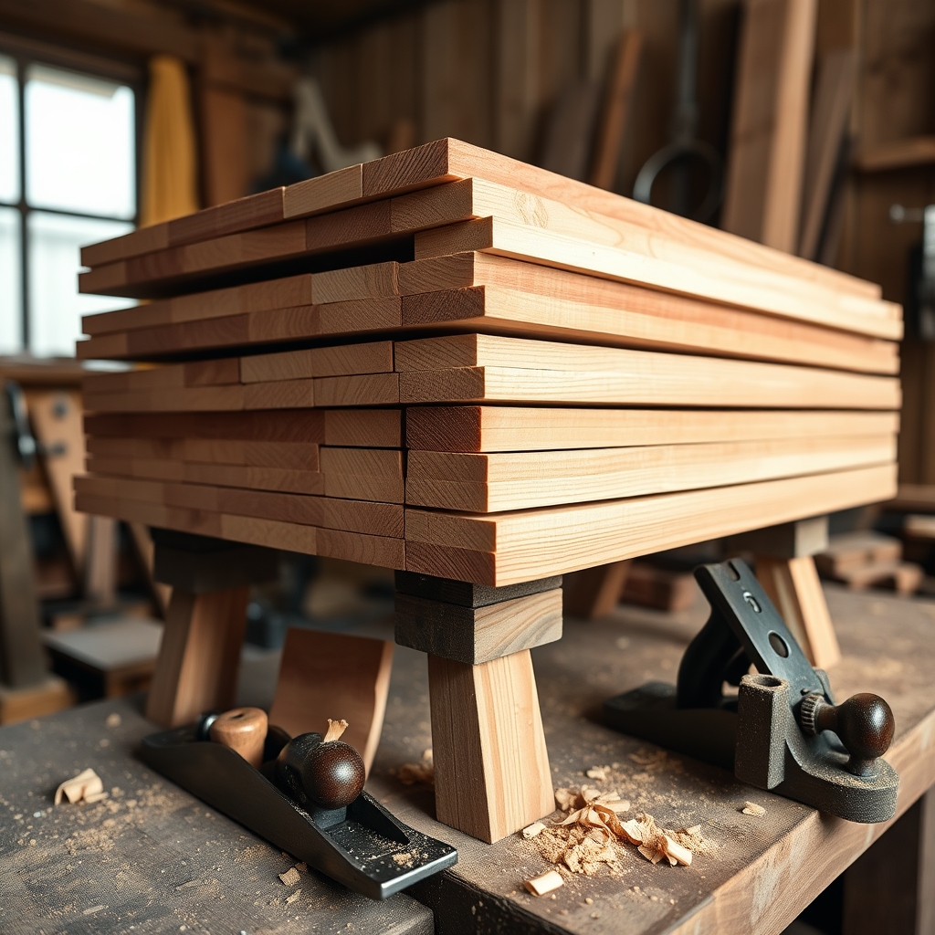 Clear cedar, no knots, no glue