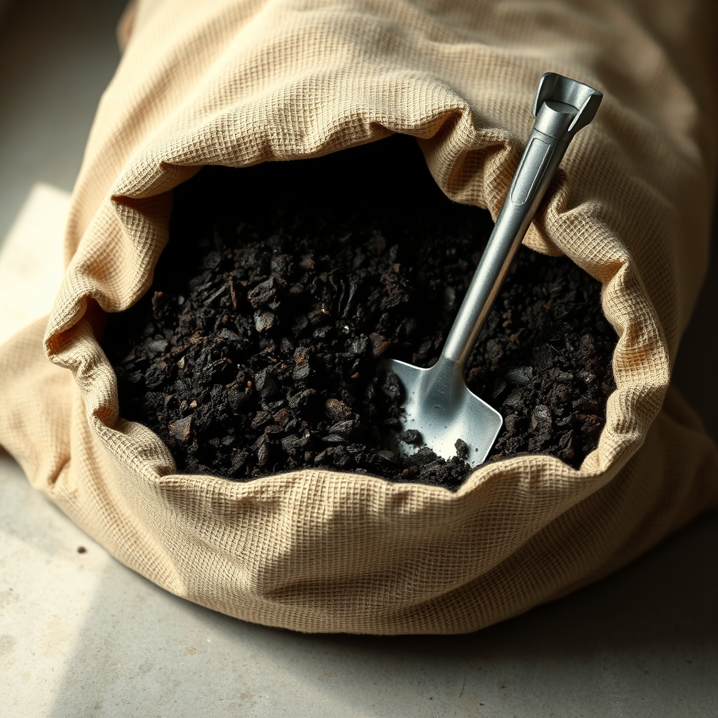 Compost, bone meal and dressings