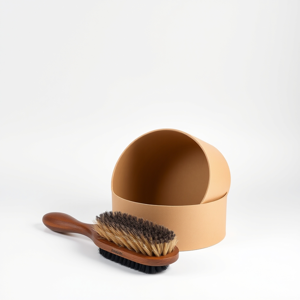 Hat Brush & Box