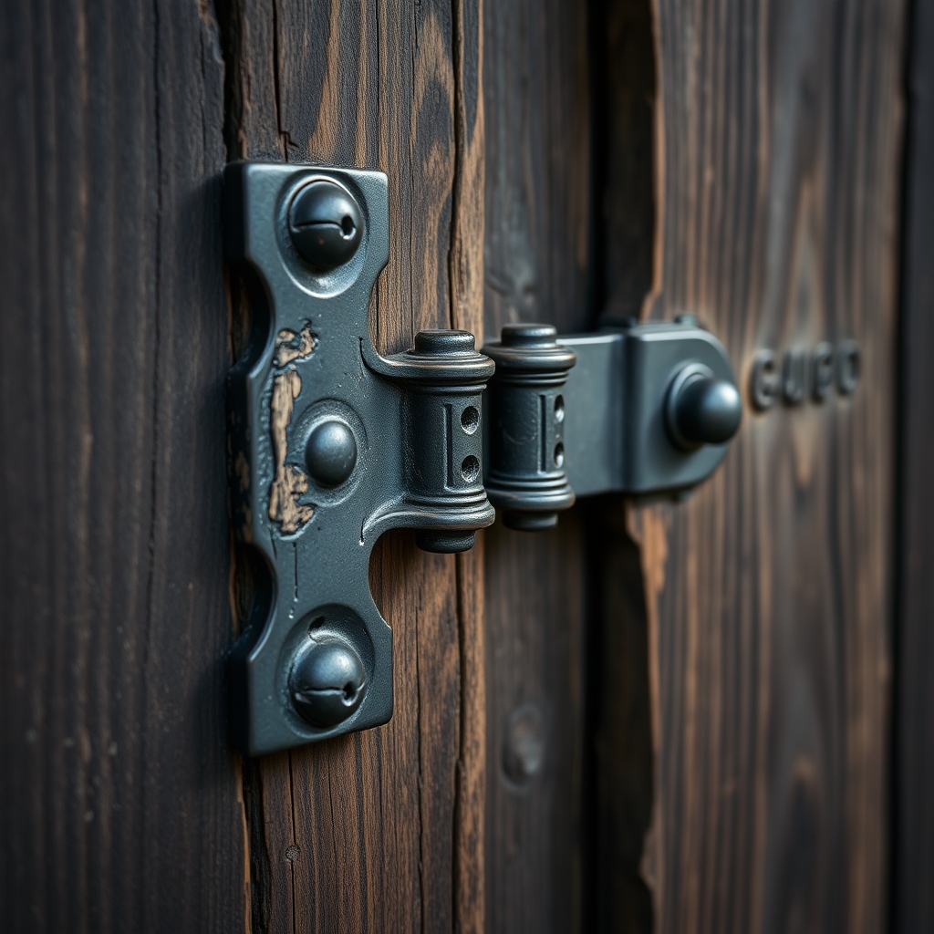 Hand-forged hinges
