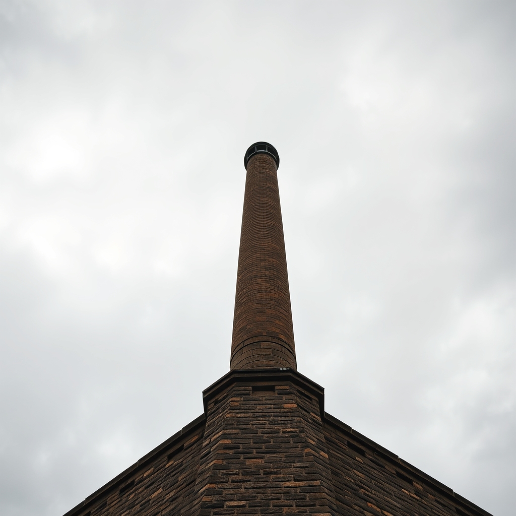 The kiln chimney