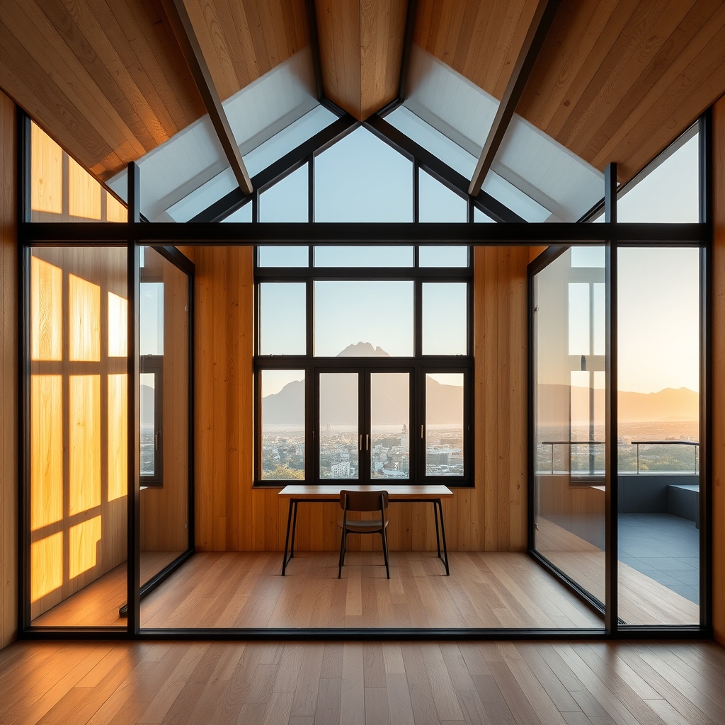 Observatory roof room