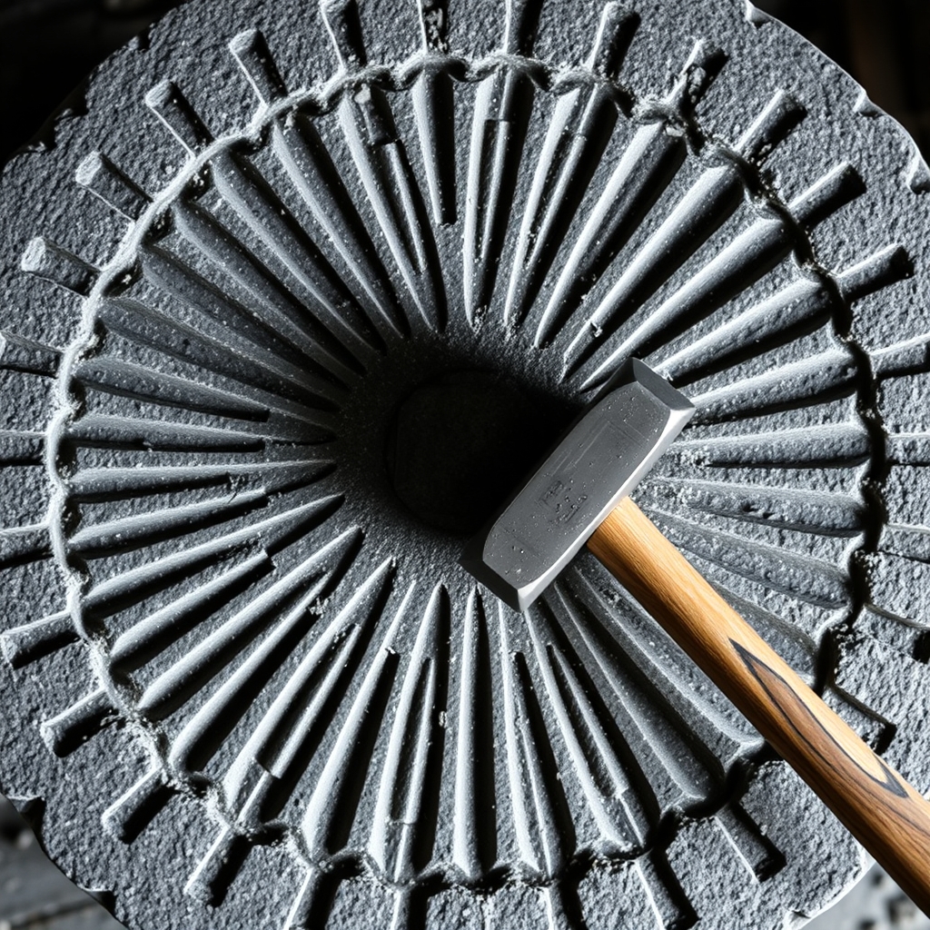 Dressing the stones