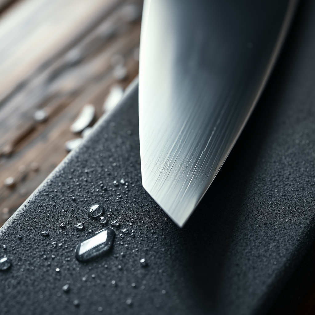 One bevel, one pulling stroke