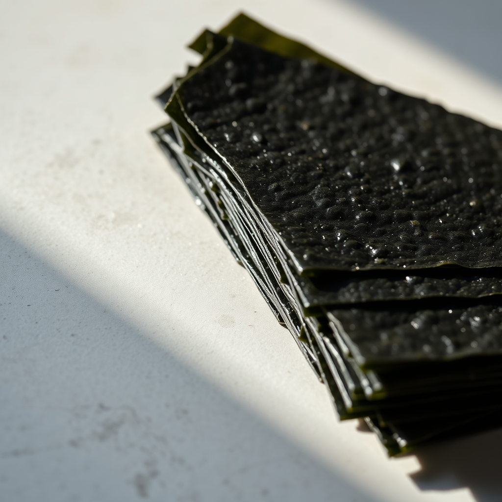 Roasted sheets that snap, not bend