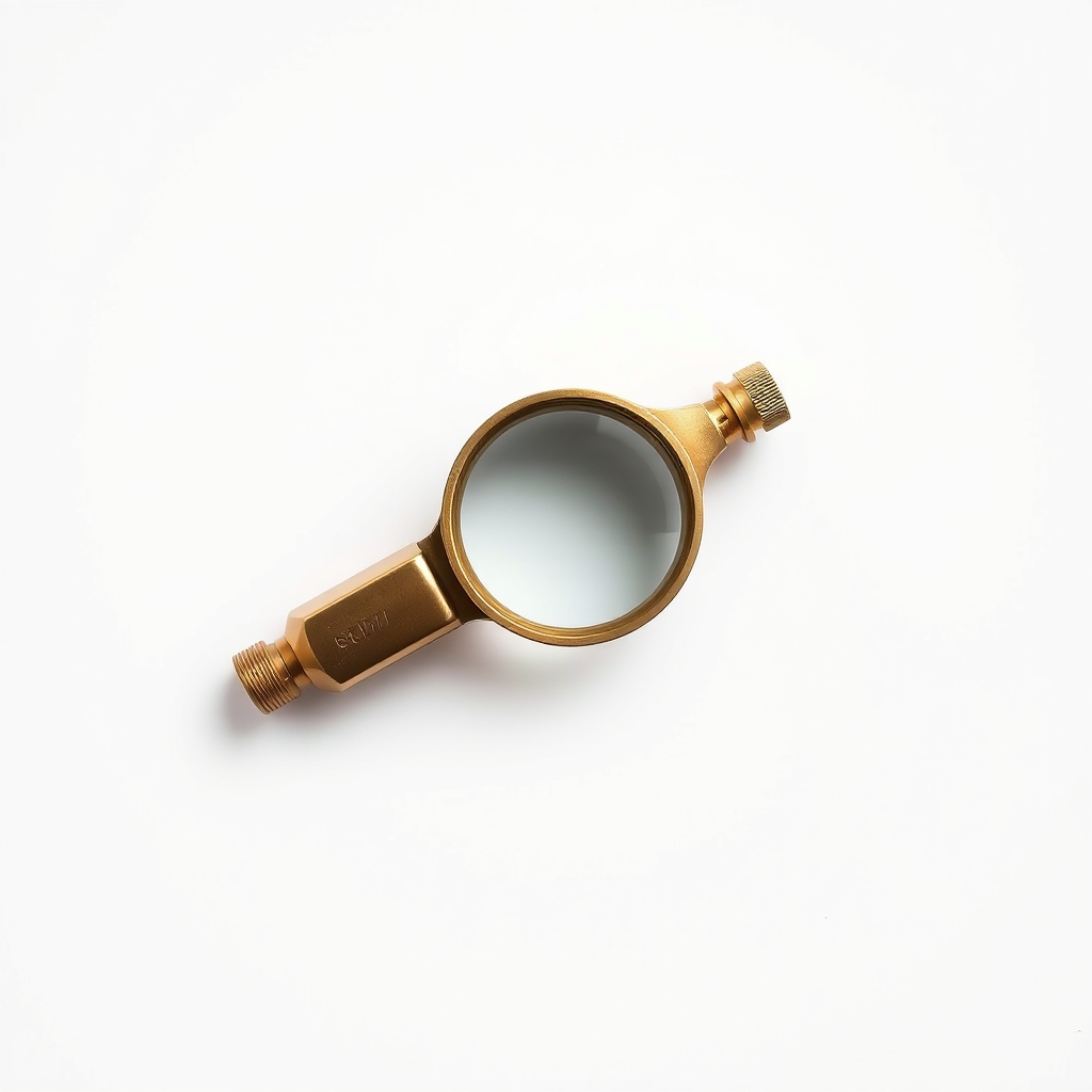 Brass loupe, ten times