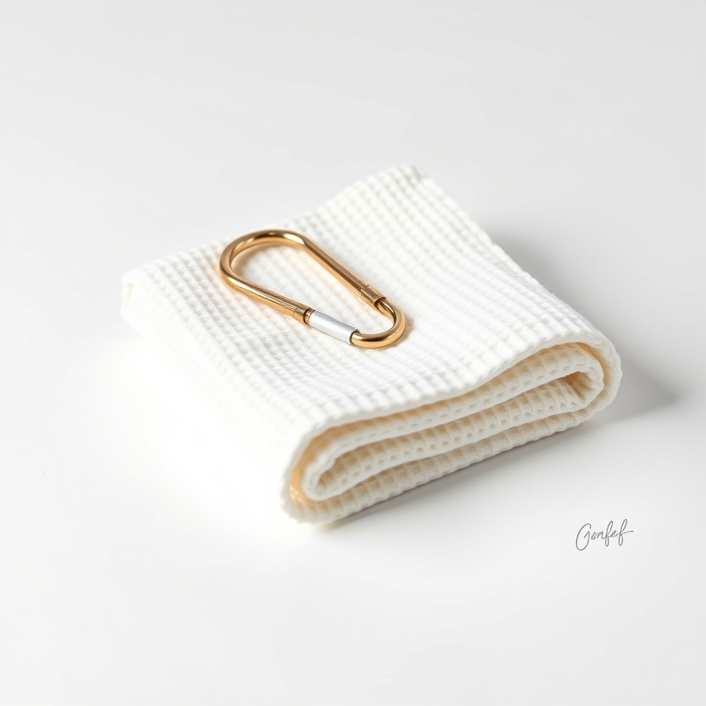 Waffle Cotton Golf Towel