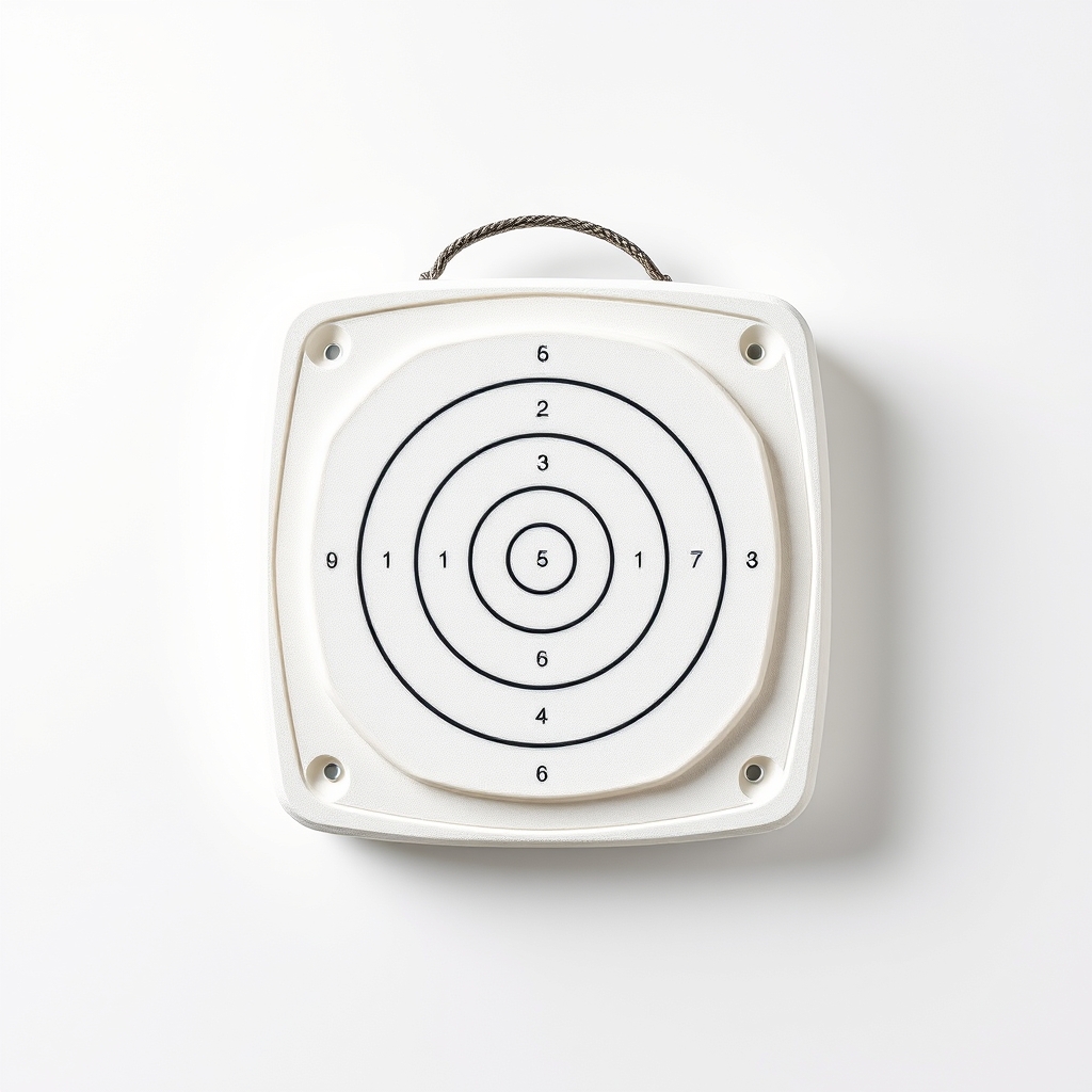 Layered foam target block