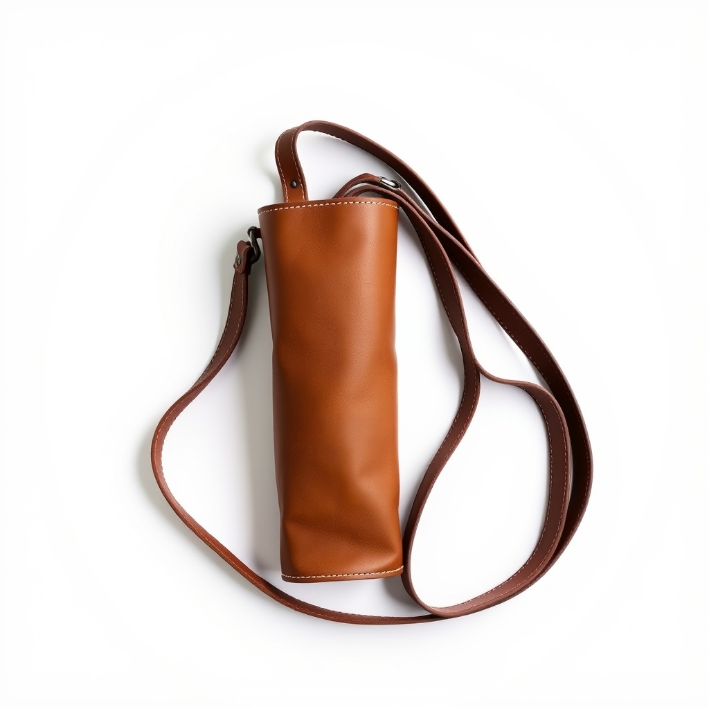 Oiled leather back quiver
