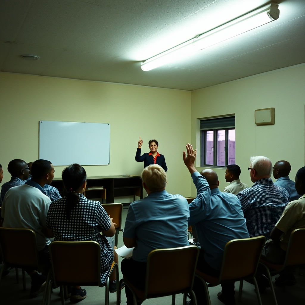 The August parents’ meeting ran to twenty to eight