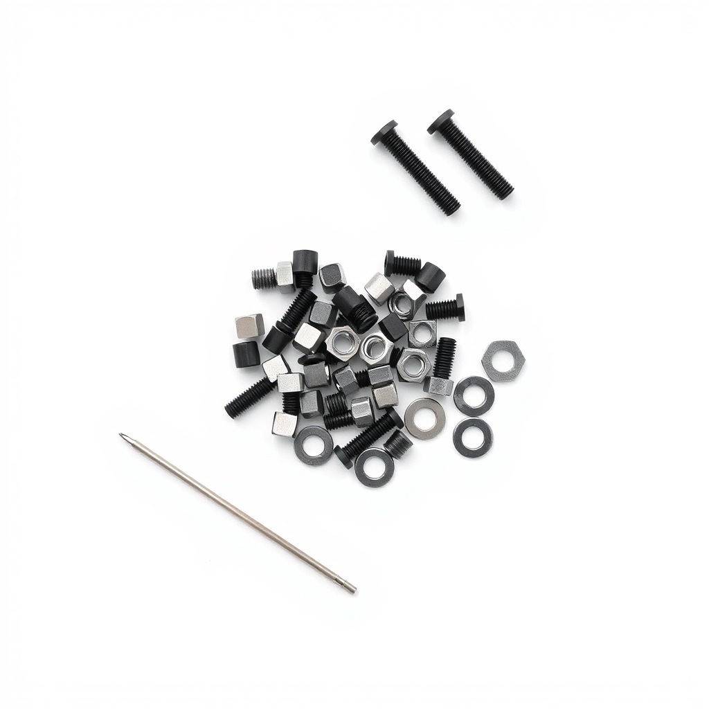 Cage Nut & Bolt Kit, 50 Sets