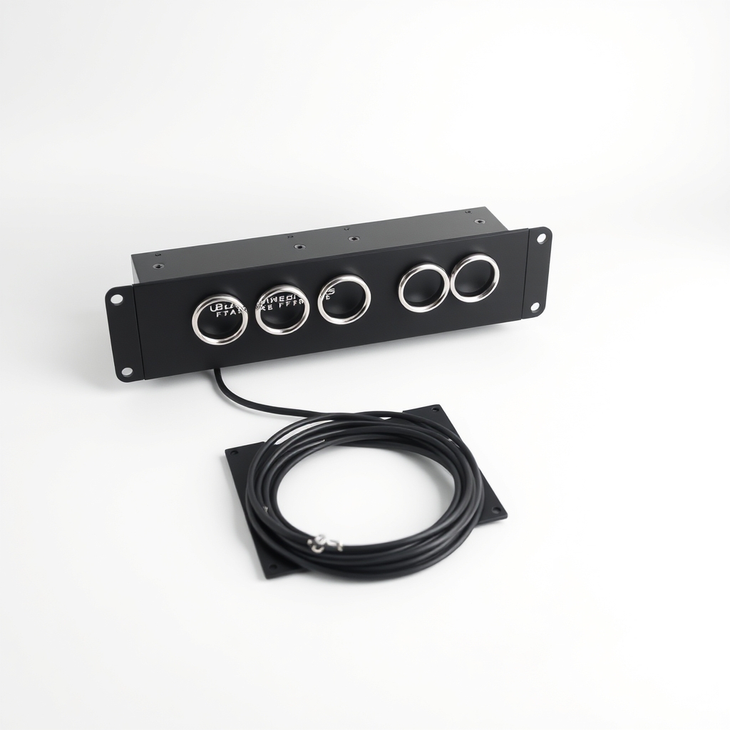 1U Horizontal Cable Manager
