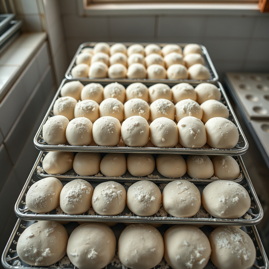 The oven — 480 °C on the floor